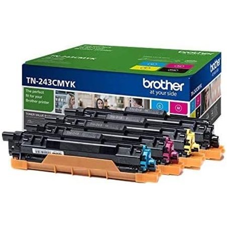 BROTHER TN243CMYK KIT TONER 4 COLORI