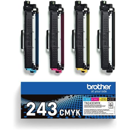 BROTHER TN243CMYK KIT TONER 4 COLORI
