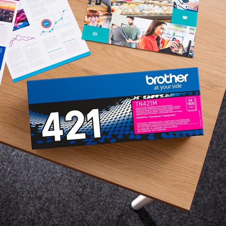 TONER BROTHER TN421M MAGENTA DCP-L8410 HL-L8260 MFC-L8690 1800 PAG