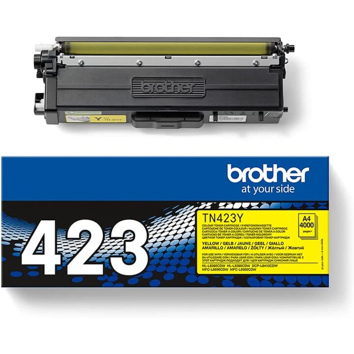 Cartuccia toner giallo originale Brother TN-423Y 1 pz.