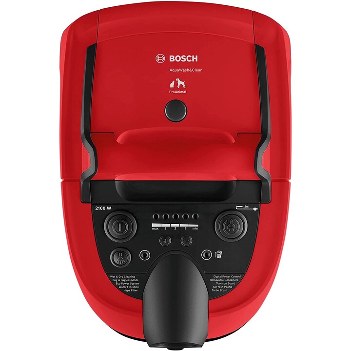 Bosch Serie 4 BWD421PET aspiradora Aspiradora cilíndrica Seca y húmeda 2100 W