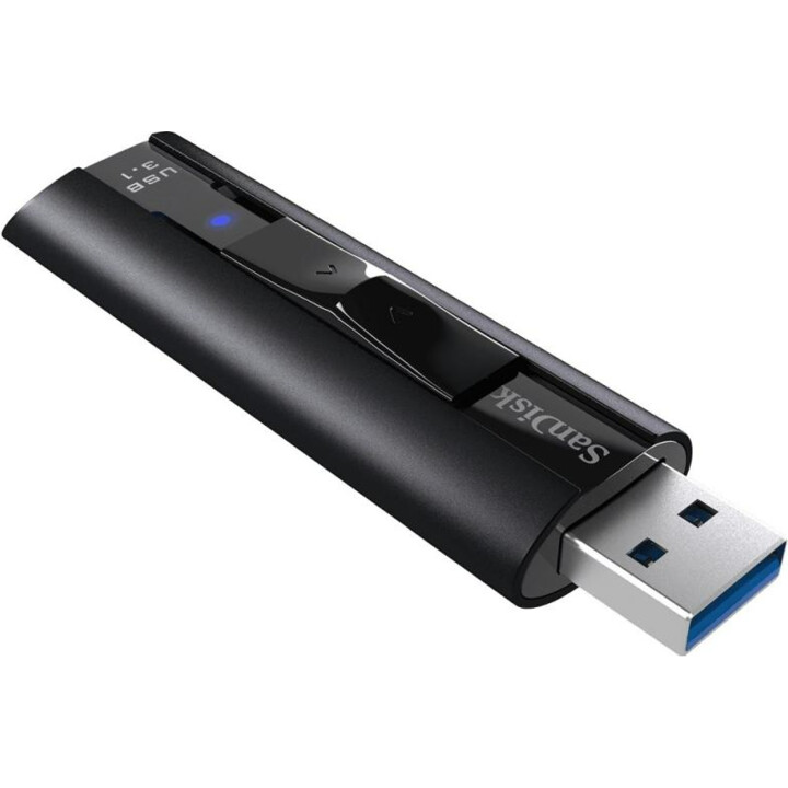 Unità flash USB SanDisk Extreme Pro 256 GB USB tipo A 3.2 Gen 1 (3.1 Gen 1) Nero