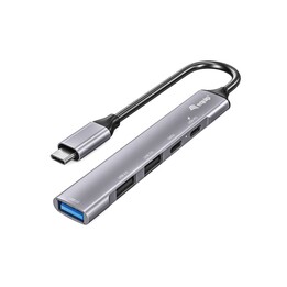 HUB USB 3.0-2.0 5P CON USB-C 100W USB PD