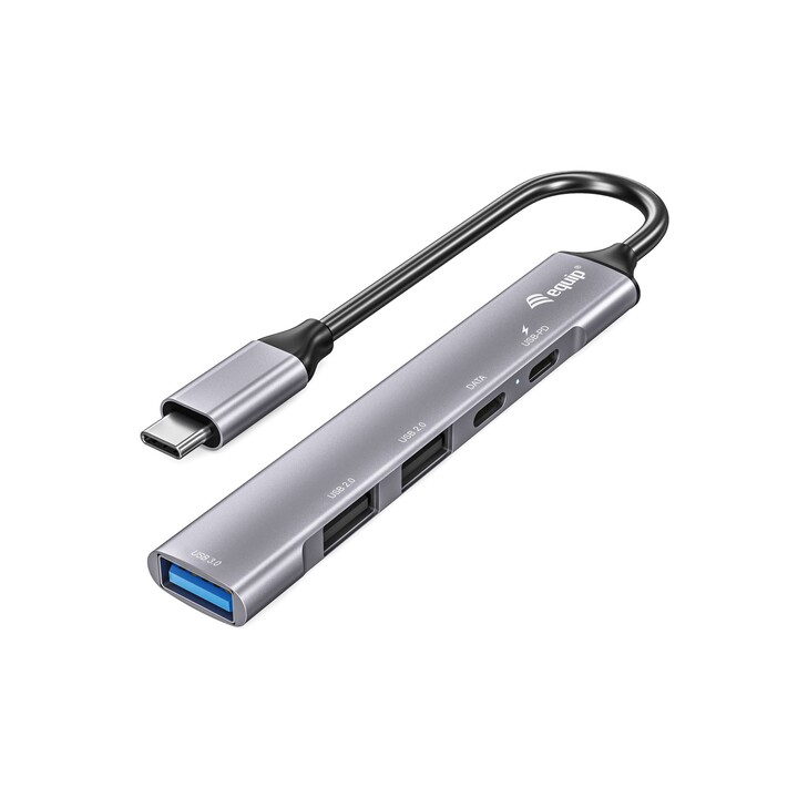 Usb 3.0-2.0 Hub 5P Mit Usb-C 100W Usb Pd
