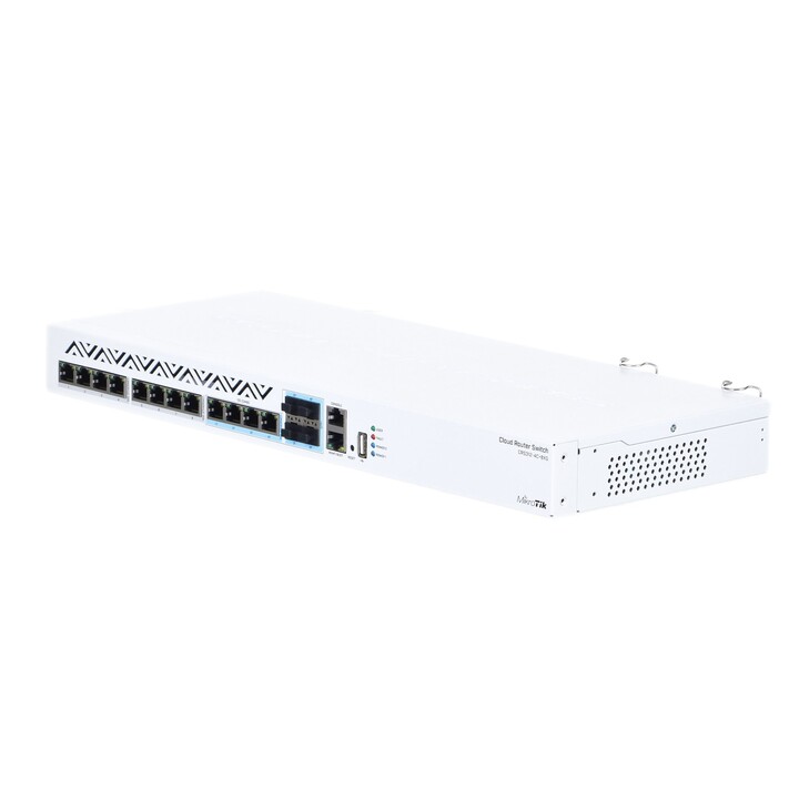 Mikrotik CRS312-4C+8XG-RM switch L3 10G Ethernet (100/1000/10000) Branco 1U