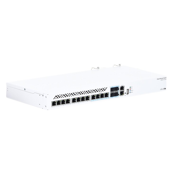 Mikrotik CRS312-4C+8XG-RM switch L3 10G Ethernet (100/1000/10000) Branco 1U