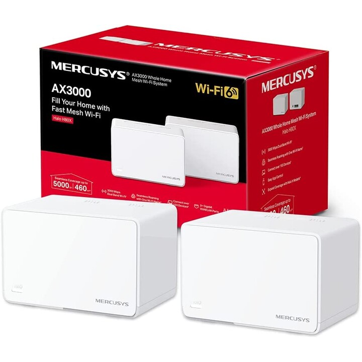 System mesh Mercusys Halo H80X(2-pack)