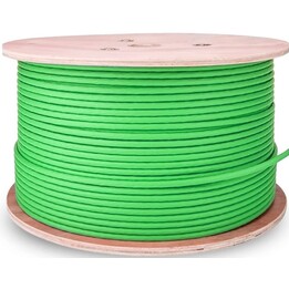 Bobina de Cable RJ45 SFTP AWG23 LSZH CPR Cca Aisens A146-0668 Cat.7/ 500m/ Verde