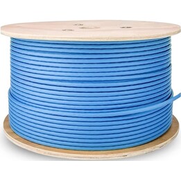 Cable Reel RJ45 SFTP AWG23 LSZH CPR Dca Aisens A146-0666 Cat.7/ 500m/ Blue