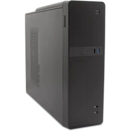 CAJA SEMITORRE/MICRO-ATX COOLBOX T310 SLIM 500W USB3.0 NEGRO