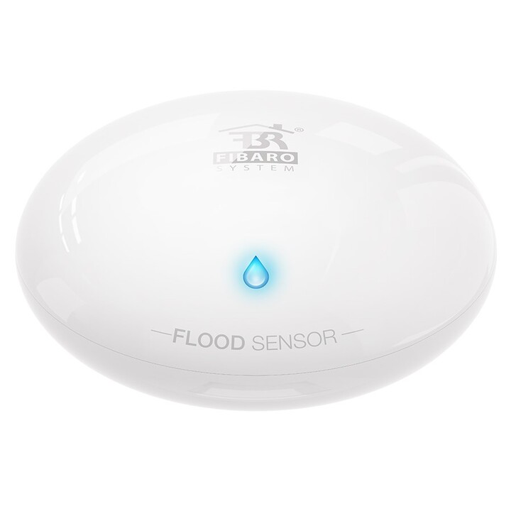 Fibaro FGFS-101 ZW5 Hochwassersensor Z-Wave Weiß
