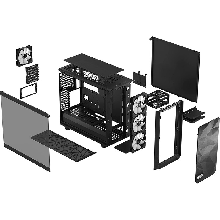 Fractal Design Meshify 2 Lite nero