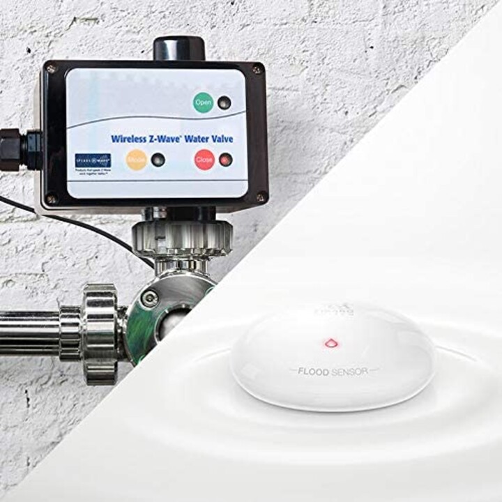 Fibaro FGFS-101 ZW5 Hochwassersensor Z-Wave Weiß