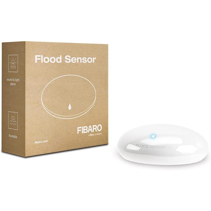 Fibaro FGFS-101 ZW5 Hochwassersensor Z-Wave Weiß