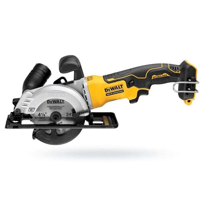 DeWALT DCS571NT-XJ, sega circolare T-STAK da 115 mm 18 V, design compatto ed ergonomico, giallo