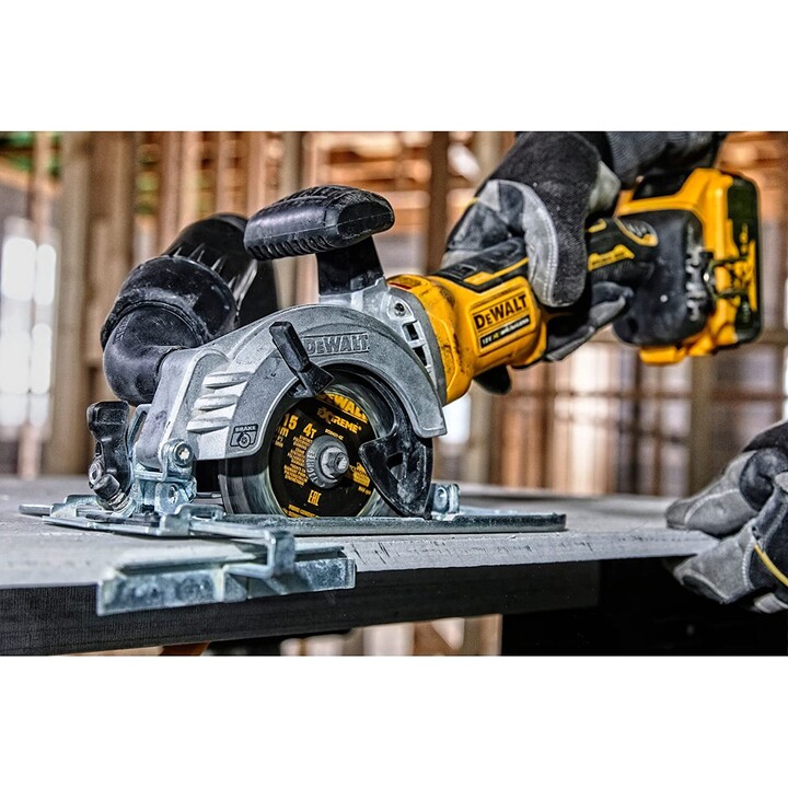 DeWALT DCS571NT-XJ, sega circolare T-STAK da 115 mm 18 V, design compatto ed ergonomico, giallo