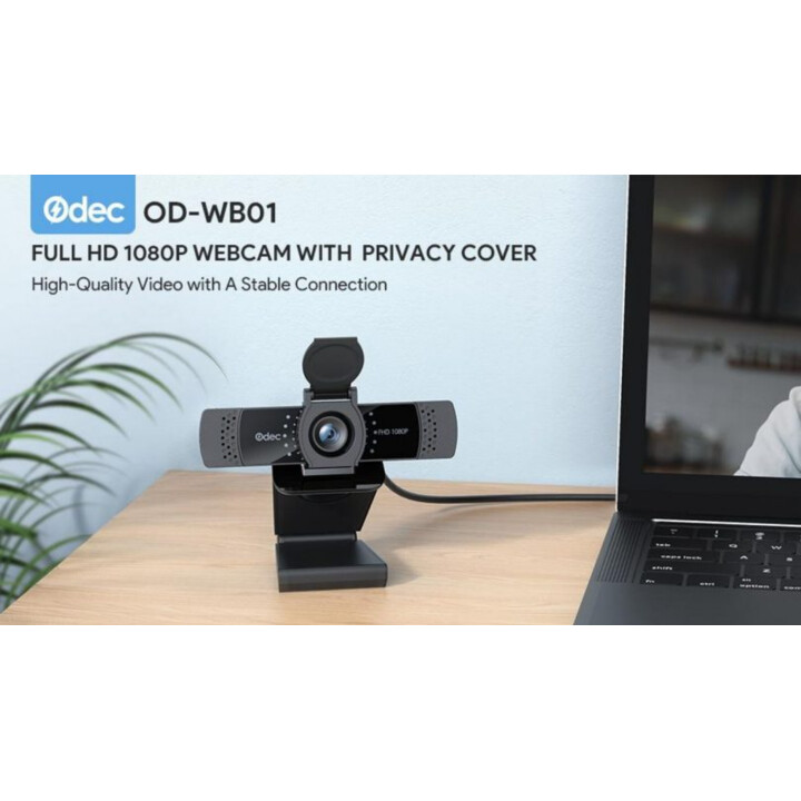 Odec OD-WB01 Webcam con sensore 1/3-CMOS Nero
