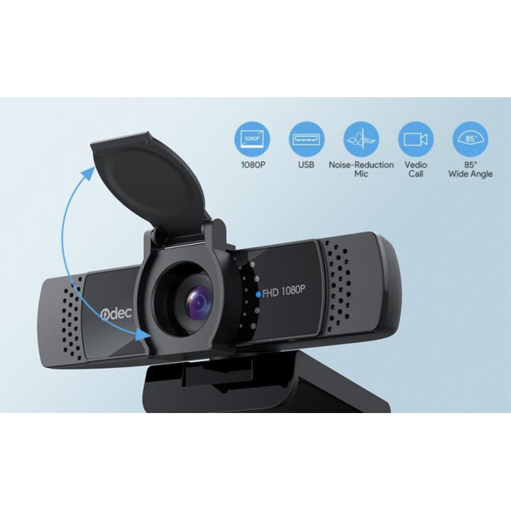 Odec OD-WB01 Webcam con sensore 1/3-CMOS Nero