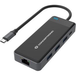 CONCEPTRONIC Docking 7-IN-1 USB 3.2 GEN 1 HDMI X 2