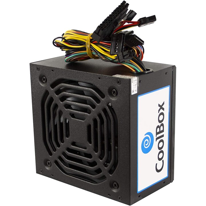 ALIMENTATORE 300W COOLBOX 500GR BASIC 2SATA 12CM ATX NERO