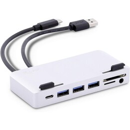 Hub de connexion USB-C 7 ports pour iMac Silver