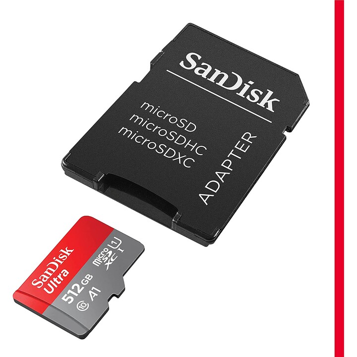 SanDisk Ultra microSDXC SD adapter 512GB