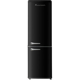Ravanson LKK-250RB Retro Frigorífico Congelador Preto