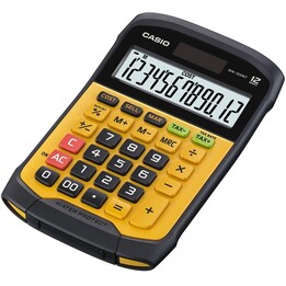 Casio WM-320MT calculator Pocket Calculator display Black, Yellow