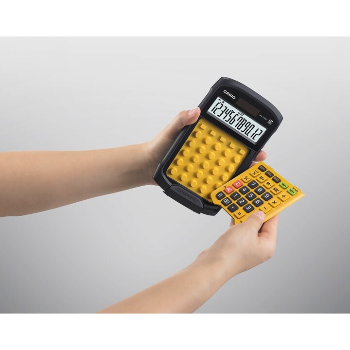 Casio WM-320MT Taschenrechner Tasche Display-Rechner Schwarz , Gelb