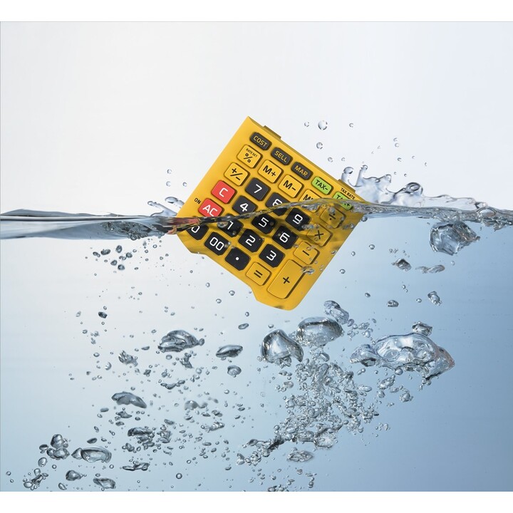 Casio WM-320MT Taschenrechner Tasche Display-Rechner Schwarz , Gelb