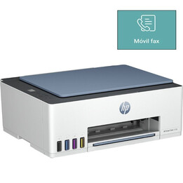 Multifuncional recarregável HP Smart Tank 5106/ WiFi/ Fax móvel/ Branco