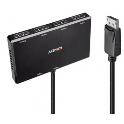 Lindy 4 Port DisplayPort 1.2 MST Hub 38431