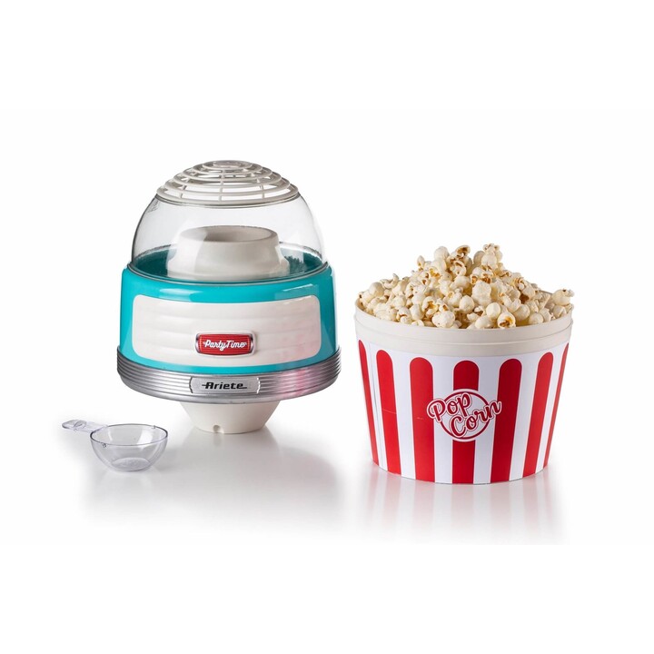 ARIETE Popcorn XL 2957/1 Partytime palomitas de maiz poppers 1100 W Turquesa