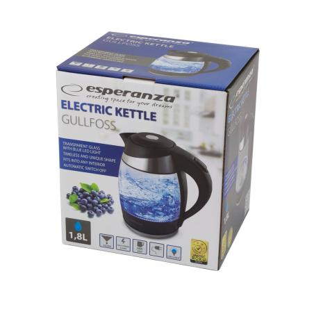 Esperanza EKK009 tetera eléctrica 1,8 L Negro, Multicolor 2200 W