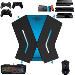 CONVERSOR CONTROLADOR CONVERTER ESPÍRITO DE GAMER CROSS X JOGO - PERMITE USAR QUALQUER TECLADO E MOUSE - PLUG AND PLAY