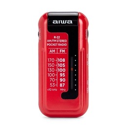 Aiwa Radio portative rouge R-22RD