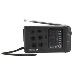 Aiwa Radio portative noire RS-44