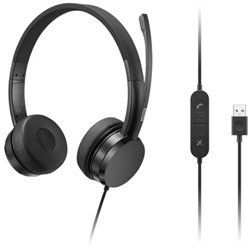 USB-a wired stereo on-ear headset