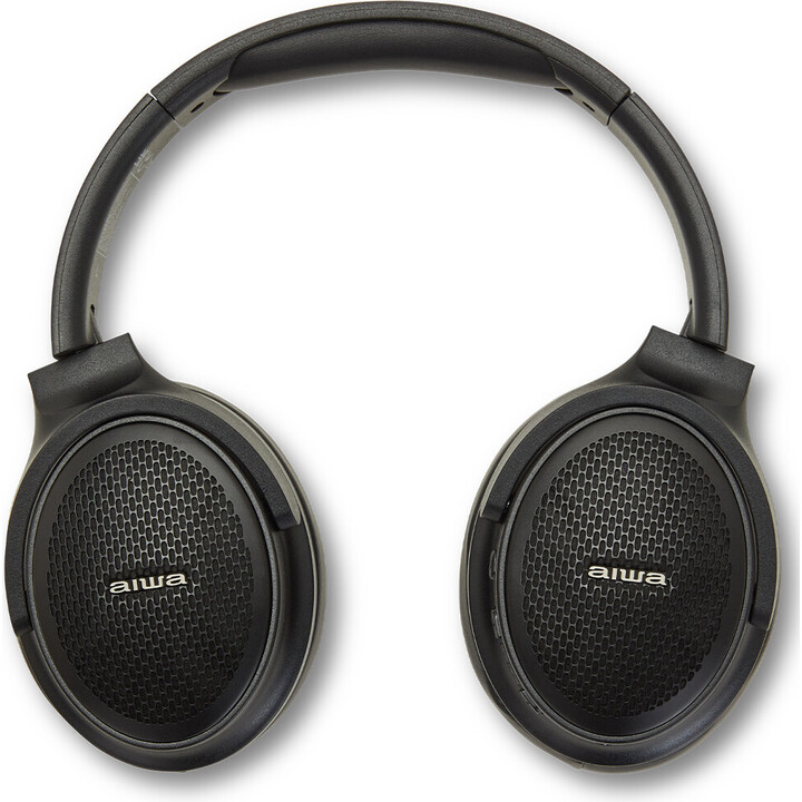 Aiwa Auriculares Inalámbricos HST-250BT BK con Micrófono Bluetooth Negro