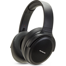 Aiwa Kabelloser Kopfhörer HST-250BT BK mit Mikrofon Bluetooth Schwarz