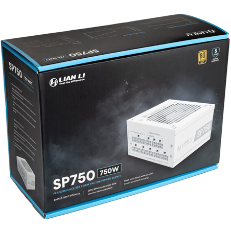 Lian Li SP750 SFX 80 Plus Gold 750W Modular Weiß