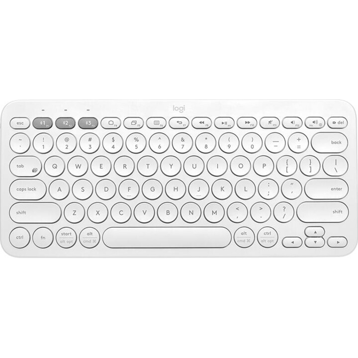 Logitech K380 Multi-Device Bluetooth Keyboard (wireless, white)
