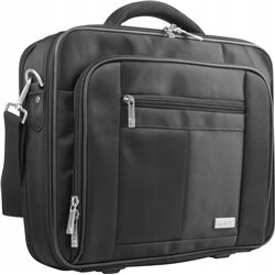 NATEC CASE NTO-0392 NOIR - POUR ORDINATEUR PORTABLE JUSQU'À 15,6 '/ 39,6CM - 2 POCHES + 3 COMPARTIMENTS - NYLON - SYSTÈM