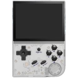 Console Portable Rétro Anbernic RG35XX 64Go Blanc Transparent