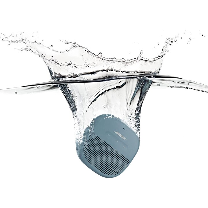 Bose SoundLink Micro Tragbarer Bluetooth-Lautsprecher Steinblau