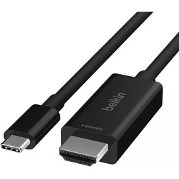 Belkin Câble USB-C vers HDMI 2.1 2 m, noir AVC012bt2MBK