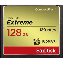 SanDisk CF Extreme 128GB CompactFlash