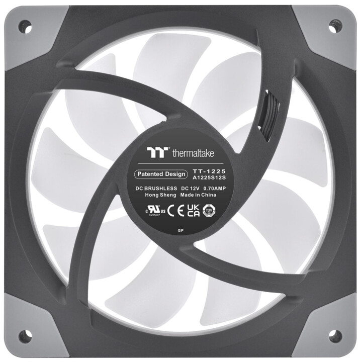 Thermaltake Pack de 3 ventilateurs de refroidissement EX12 Premium
