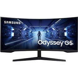 Samsung Odyssey C34G55TWWP 86,4 cm (34 Zoll) 3440 x 1440 Pixel UltraWide Dual Quad HD LED Schwarz