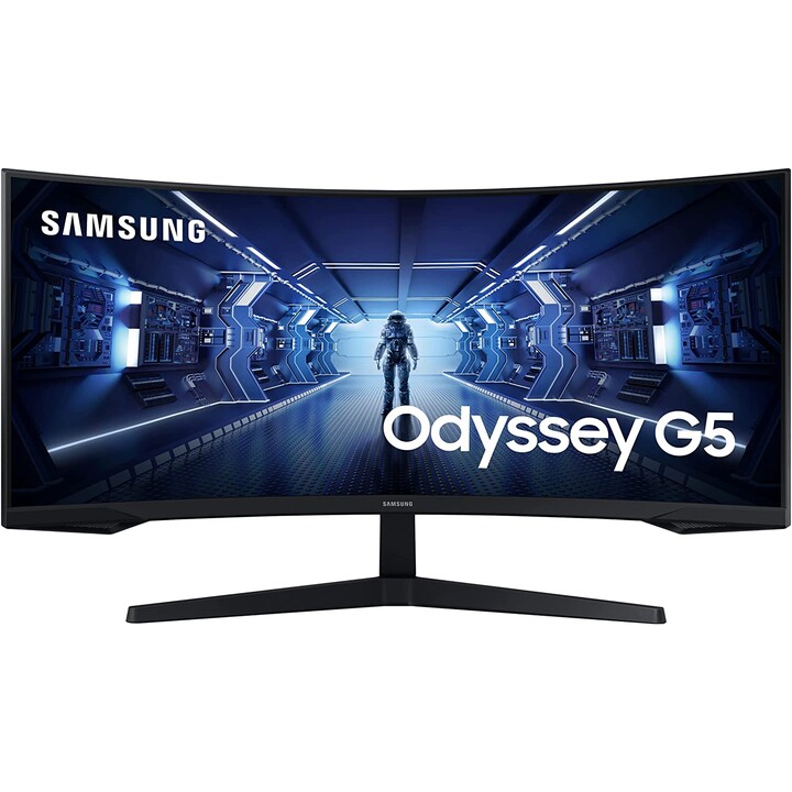 Samsung Odyssey C34G55TWWP 86,4 cm (34") 3440 x 1440 pixels UltraWide Dual Quad HD LED Noir